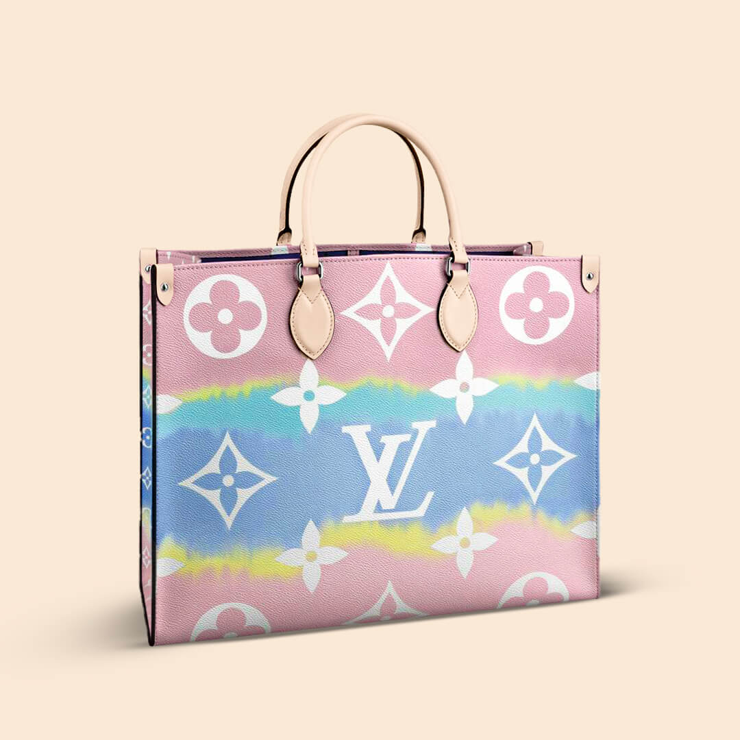 LV - Multicolor Escale Large Women's Tote Bag