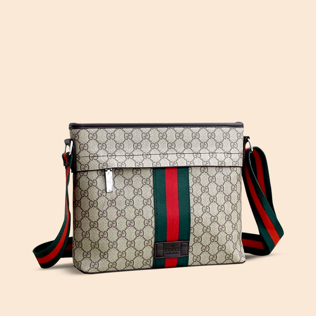 GG - Monogram Supreme Print Medium Crossbody Bag